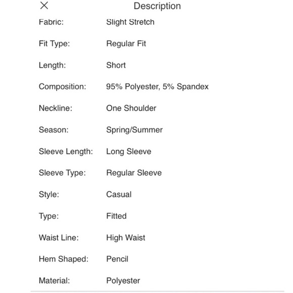 ONE SHOULDER STITCH TRIM DRESS - Picture 7 of 9